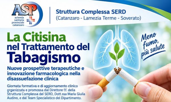Formazione e aggiornamento clinico sulle nuove prospettive terapeutiche per la disassuefazione dal fumo